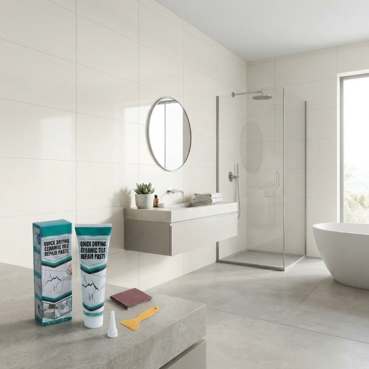 100 ml ceramic tile repair paste with spreader and sandpaper