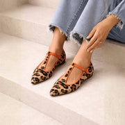 Aria - Leopard Flat Shoes