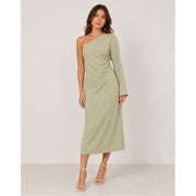 Genesis - One-Shoulder Long Dress
