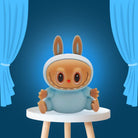 Bunny character night light on a round tabletop base