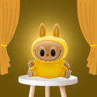 Bunny character night light on a round tabletop base
