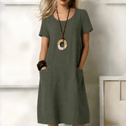 Marga - Relaxed Fit Boho Midi Dress