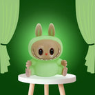 Bunny character night light on a round tabletop base