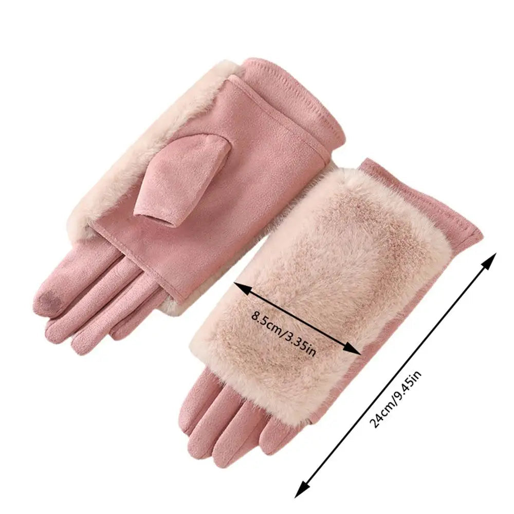 Brina – Suède Touchscreen Winterhandschoenen