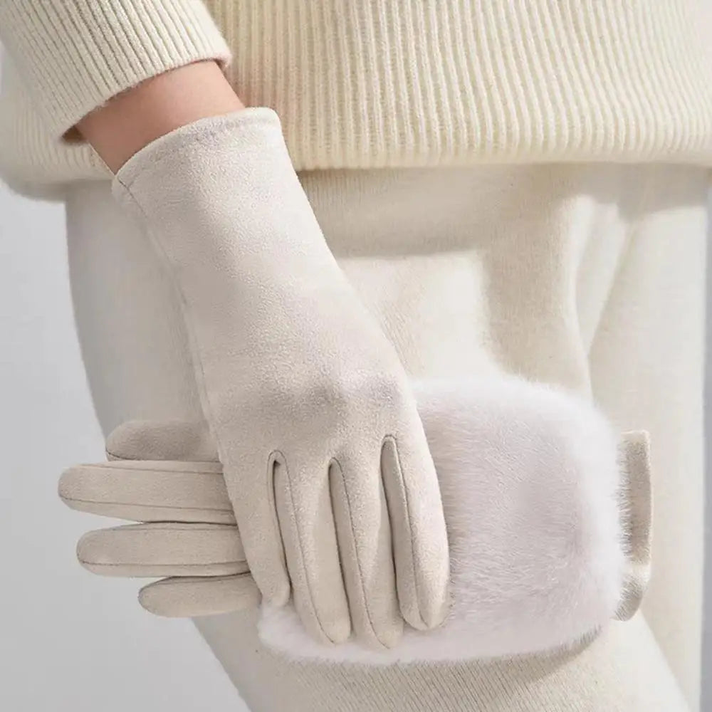Brina – Suède Touchscreen Winterhandschoenen