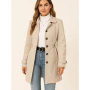 Beatrice - Belted Tailored Trenchcoat