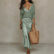 Everly - Flowing Midi Skirt