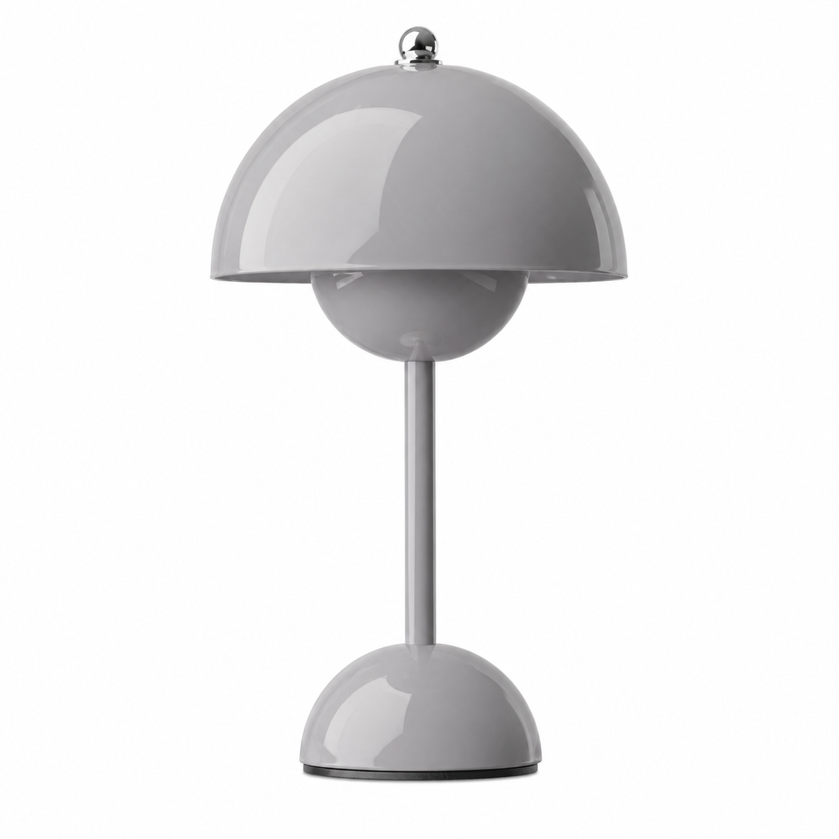 Dimmable wireless mushroom dome table lamp