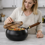 Vesuvio – Heavy Duty Cast Iron Skillet with Lid