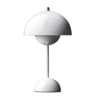 Dimmable wireless mushroom dome table lamp