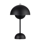 Dimmable wireless mushroom dome table lamp