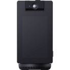 Black EZVIZ S10 indoor security camera with built-in display