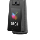 Black EZVIZ S10 indoor security camera with built-in display