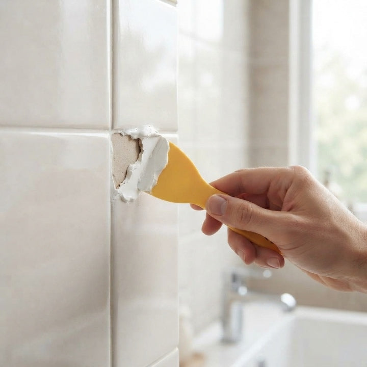 100 ml ceramic tile repair paste with spreader and sandpaper