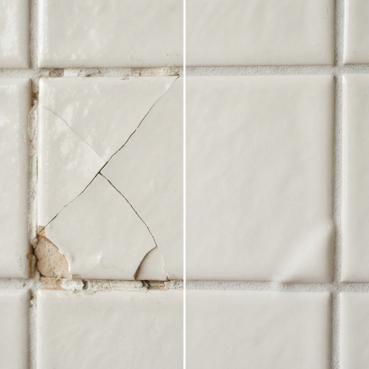 100 ml ceramic tile repair paste with spreader and sandpaper
