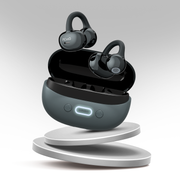 True Wireless Earbuds – Open-Ear Sport Hooks with Carrying Case