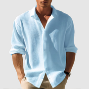 Norman - Button-Front Men's Shirt