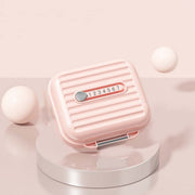 Portable Pill Box - 7-Compartment Travel Organiser