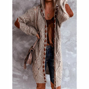 Sammy - Oversized Longline Women's Hooded Vest