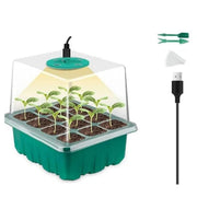 Seed Starter Tray - Full Spectrum Grow Light with Raised Dome