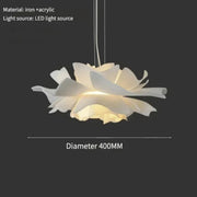 Lotus Pendant Light - Layered Petal Flower Ceiling Design