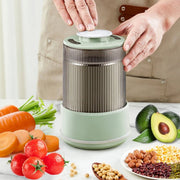 Electric Grain Mill - Double-Layer Grinder