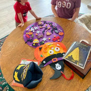 Halloween Felt Board - DIY Pumpkin Activity with 50+ Felt Pieces