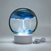Sand Art Lamp - Modern Circular LED Design