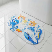 Kids Bath Mat - Non-Slip Cartoon Suction Design
