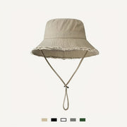 Summer Bucket Hat - Adjustable Wide Brim Sun Protection Design