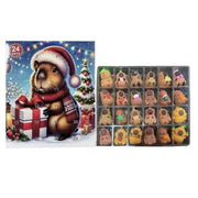 Capybara Advent Calendar - 24-Day Christmas Surprise Countdown
