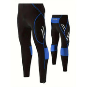 Massimo - Full Length Gel Padded Men's Cycling Tights