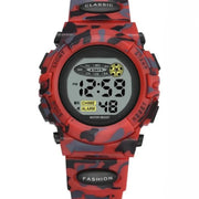 Kids Digital Watch - Waterproof LED Display Design