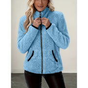 Elena - Plush Zip-Up Women's Winter Jacket