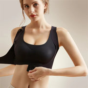 Wireless Support Bra - Cross Back Posture Support Design