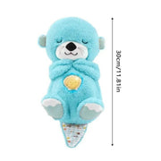 Baby Otter Plush Toy - Soothing Light & Lullaby Sleep Companion