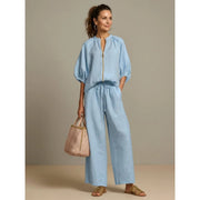 Jade - Balloon Sleeve Modern Women's Two Piece Set