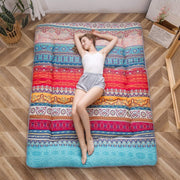 Japanese Futon Mattress - Foldable Memory Foam Support Design