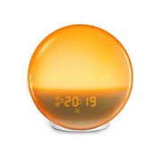 Wake Up Light Alarm Clock - Sunrise LED with Nature Sounds & FM Radio