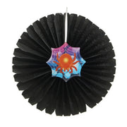 Halloween Paper Fan Decorations - Spooky Hanging Wall Décor