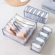 Underwear Organizer - 3-Piece Mesh Compartment Storage Set