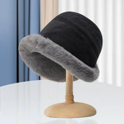 Women's Winter Hat - Fleece-Lined Faux Fur Cold Weather Design