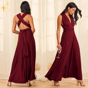 Palma - Convertible Draped Multiway Wrap Dress