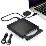 External DVD Drive - Portable USB Disc Reader & Writer