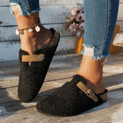 Nefeli - Plush-Lined Sheepskin Shoes