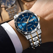 Men's Titanium Watch - Sporty Quartz Design