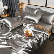 Silk Bedding Set - Smooth Cooling Four-Piece Design