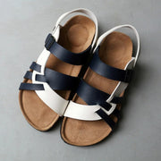 Men's Leather Sandals - Breathable Non-Slip Outdoor Footwear