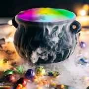 Ultrasonic Mist Maker - Multicolour LED Halloween Fog Machine