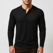 Riccardo - Button Placket Men's Henley Shirt